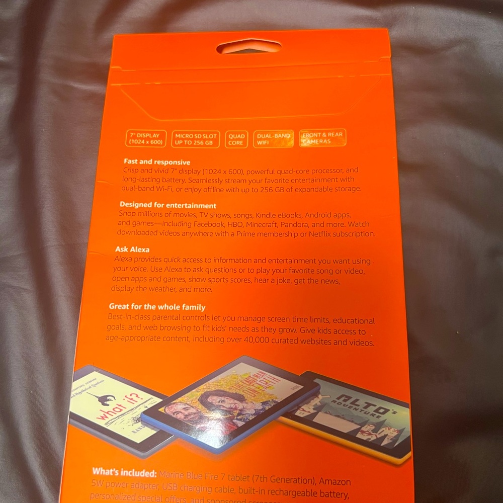 Amazon Fire 7 7th Gen 8GB Wi-Fi (Brand New) Factory Sealed with Alexa